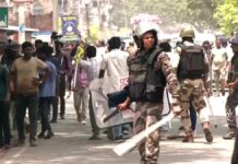 बंगाल में सियासी ताप चरम पर,वोटिंग के बीच हिंसा की दस्तक