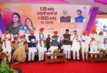 मुख्यमंत्री ने 1.25 करोड़ लाड़ली बहनों के खातों में अंतरित किये 1835 करोड़ रुपये