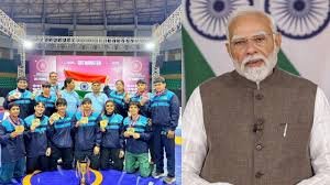 भारतीय पहलवानों का दमदार प्रदर्शन, पीएम मोदी ने की जमकर तारीफ