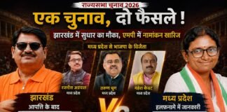 राज्यसभा चुनाव में ‘दो तस्वीरें’: झारखंड में राहत, एमपी में खारिजी
