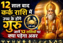 Guru Gochar 2026: 12 साल बाद कर्क राशि में उच्च के होंगे गुरु, जानें 12 राशियों पर क्या पड़ेगा असर