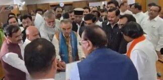 मप्र,राज्यसभा चुनाव:बीजेपी प्रत्याशियों ने भरे परचे,कांग्रेस प्रत्याशी का कार्यक्रम अभी तय नही