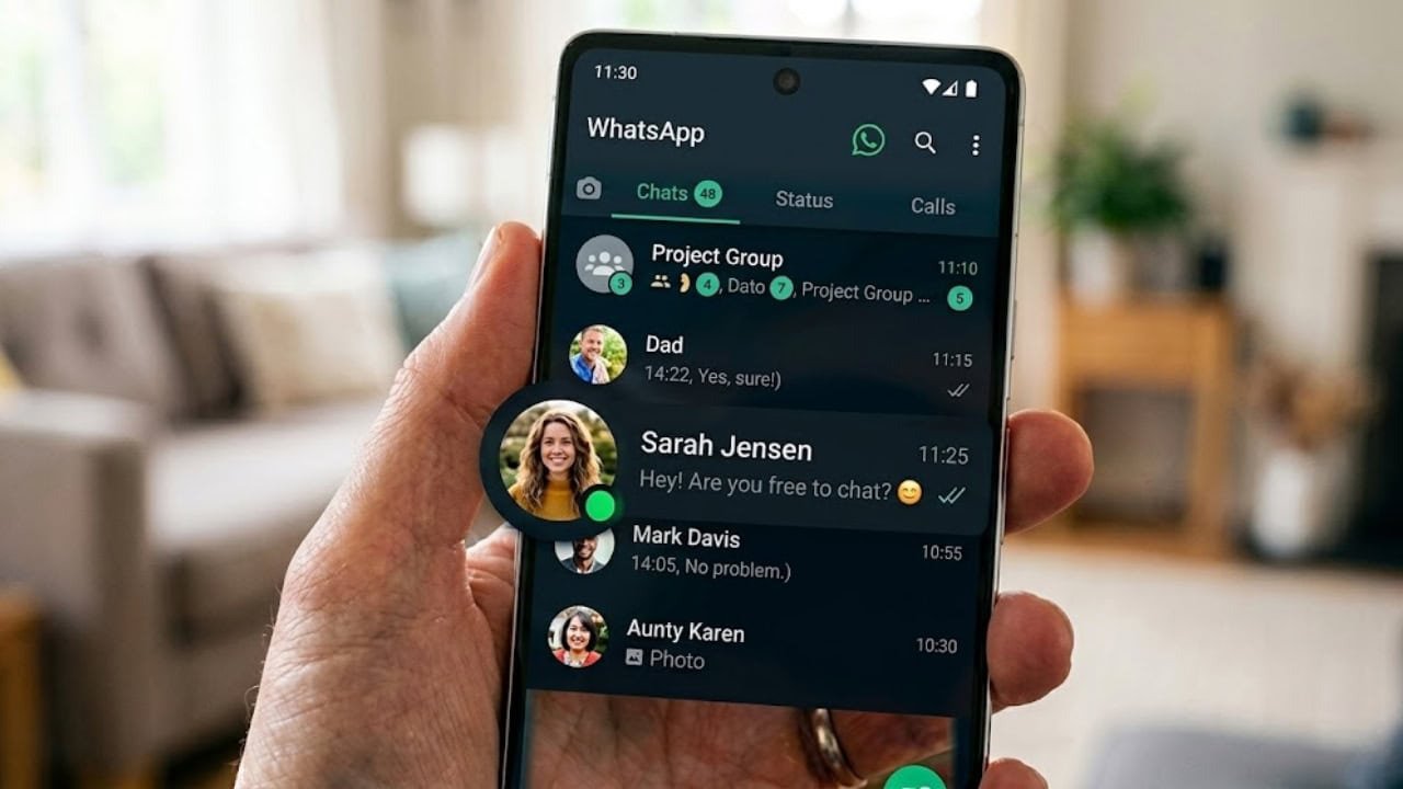 WhatsApp में ग्रीन डॉट: ऑनलाइन स्टेटस दिखाने वाला नया फीचर